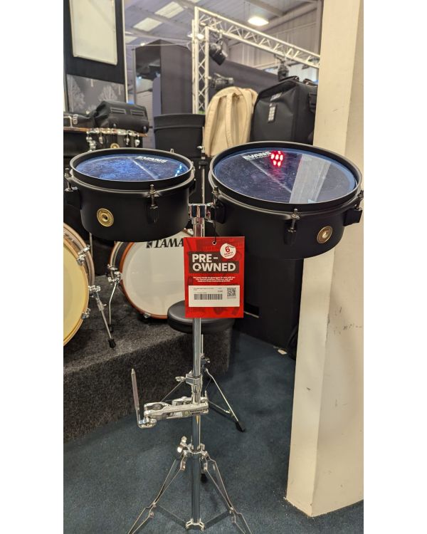 Pre-Owned Tama Tymps 10 , 12 with Stand