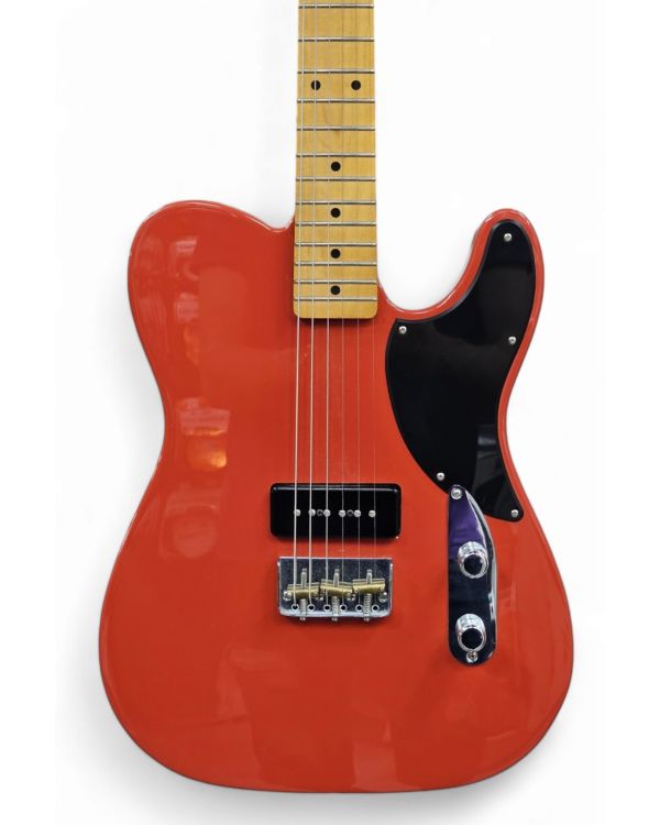 Pre-Owned Noventa Telecaster Fiesta Red (049306)