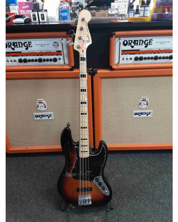 Pre-Owned Fender Geddy Lee Jazz Bass Maple Fingerb (047600)