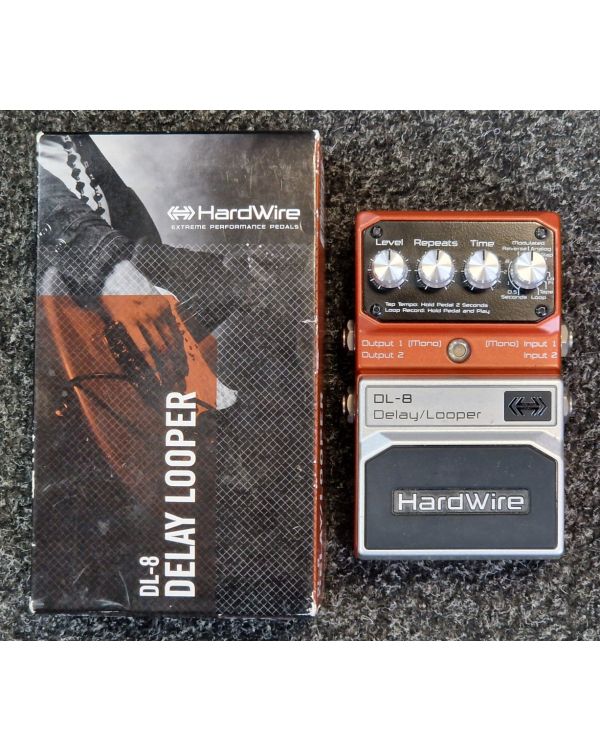 Pre-Owned Hardwire DL-8 Delay Looper with box (049884)