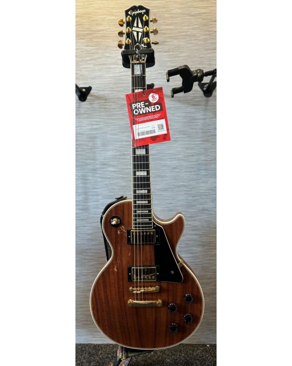 Pre-owned Epiphone Les Paul Custom Koa  (052680)