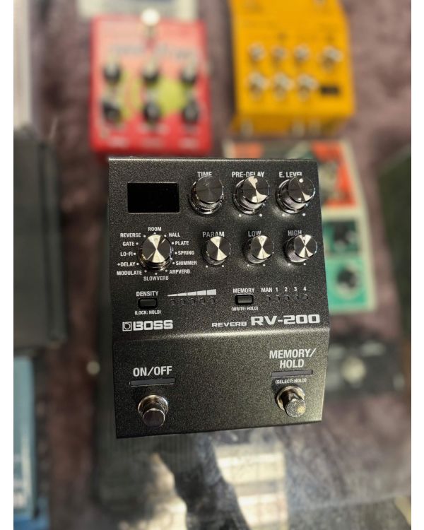 Pre-Owned Boss RV-200 Reverb Pedal (053077)