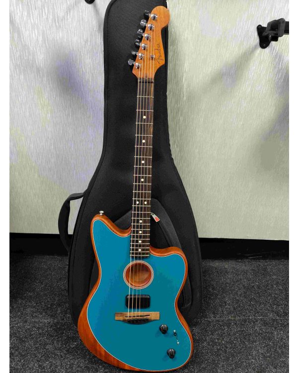 Pre-Owned Fender Acoustasonic Jazzmaster Ocean Turquoise (045346)