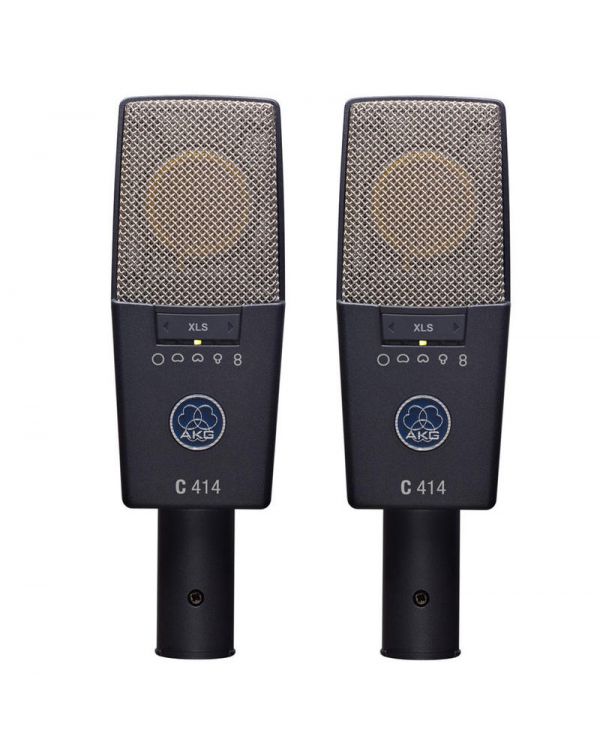 AKG C414 XLS Condenser Microphones (Stereo Matched Pair)