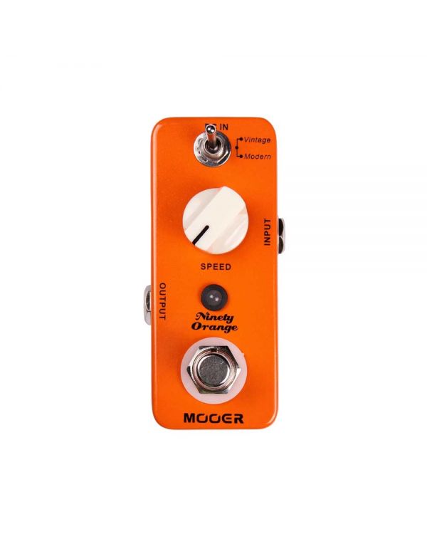 Mooer Ninety Orange Analog Phaser Guitar Effects Pedal