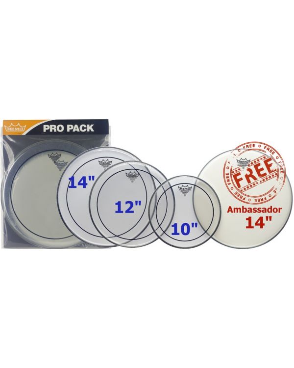 Remo PROPACK10/12/14/PP'S/14BA-COATED