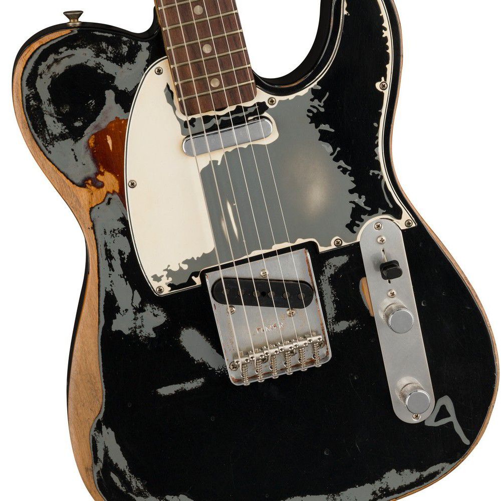 Fender Joe Strummer Signature Telecaster, Road Worn Black