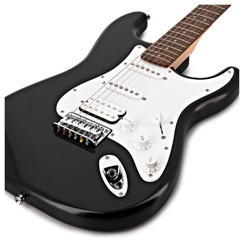 Squier Bullet Stratocaster HSS Hard Tail, Black