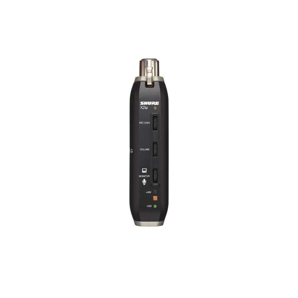 Shure X2U Microphone XLR to USB Adapter