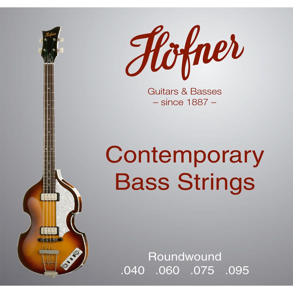 Hofner Violin Bass Strings 40 95 Gauge PMT Online