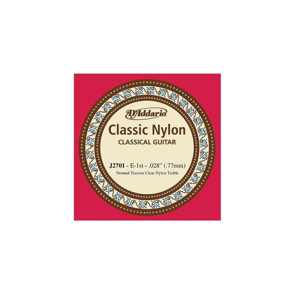 D Addario J2701 Nylon Classical Guitar Single String First String