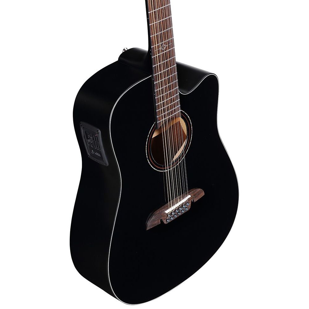 Alvarez AD60 12CEBK 12 String Electro Acoustic Black