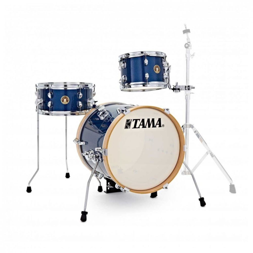 TAMA LJK36S-ISP Club-Jam Suitcase 3Pc Shell Pack in Indigo Sparkle