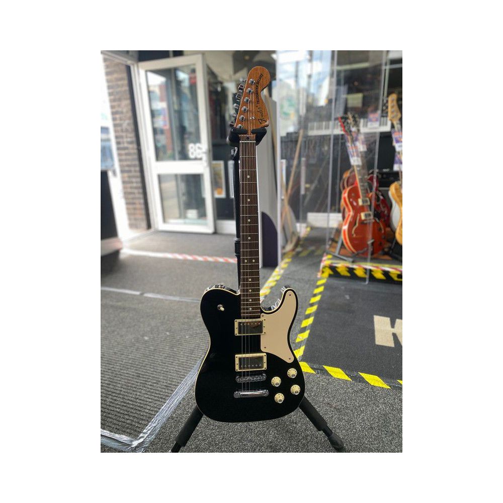 Fender ltd deals troublemaker tele black