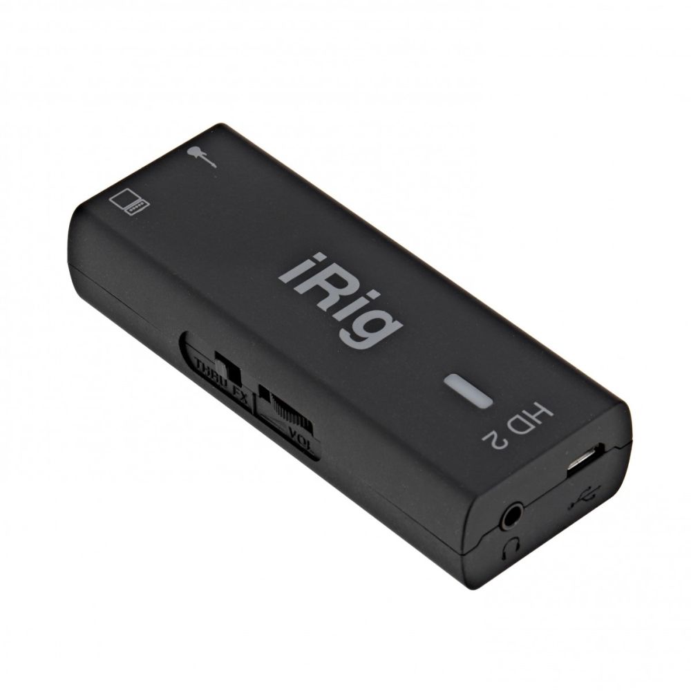  IK Multimedia iRig HD 2 guitar audio interface for