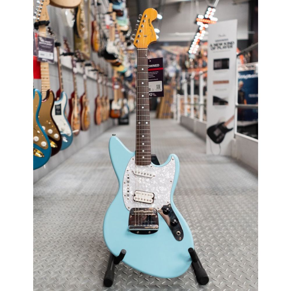 Pre-Owned Fender Japanese Jag-Stang, Sonic Blue