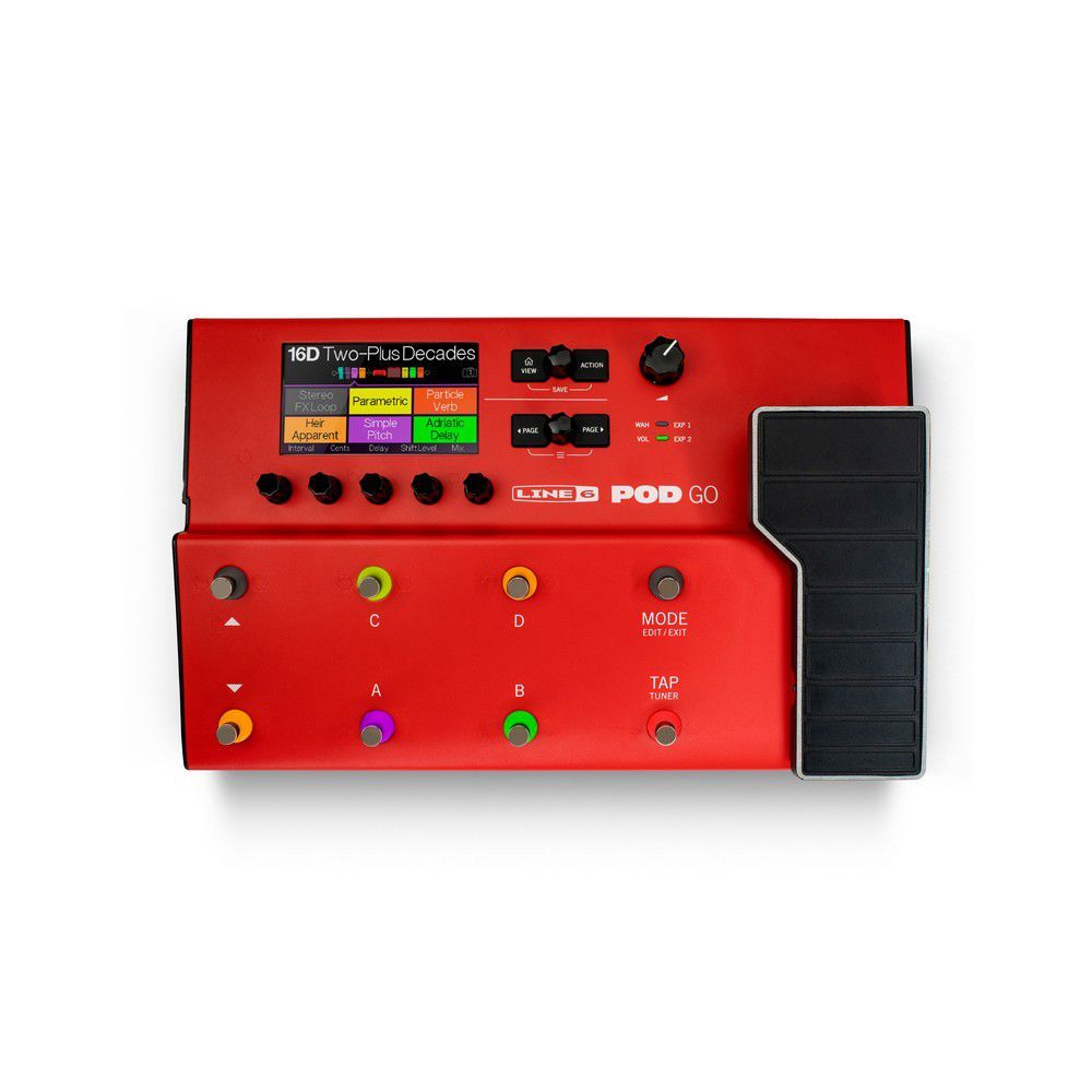 Line 6 POD GO Limited Edition Red Version