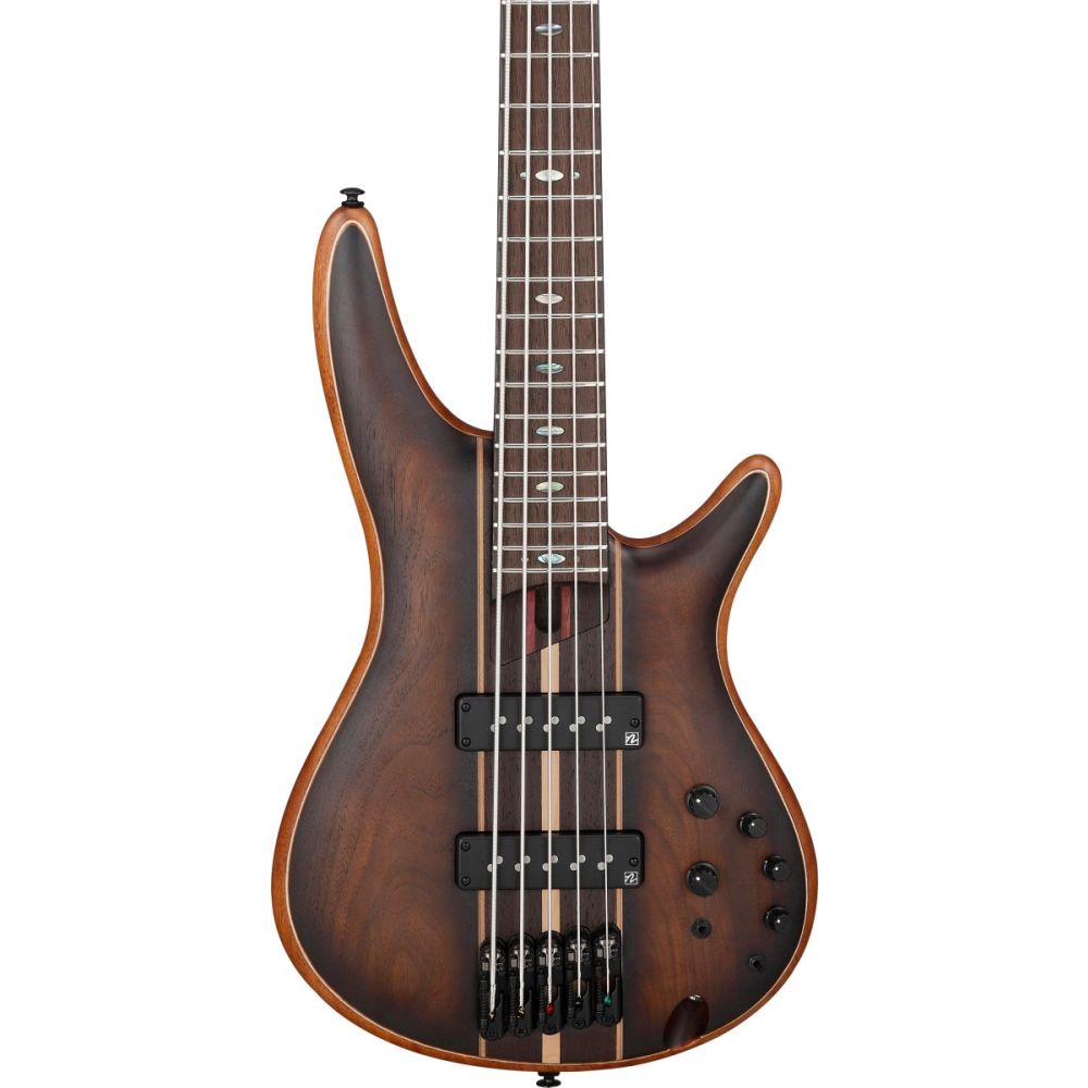 Ibanez SR1355B EB 5 String Bass Guitar Dual Mocha Burst Flat