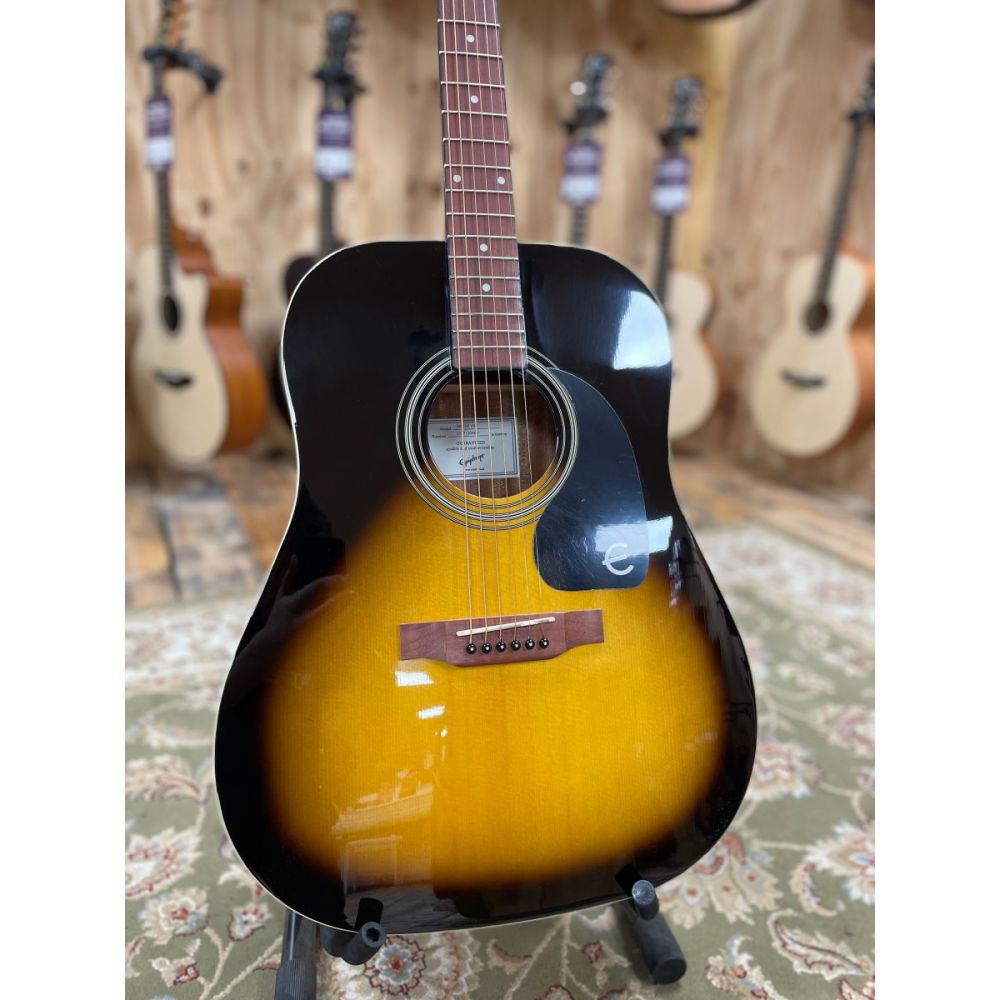 Pre-Owned Epiphone DR-100 VS Acoustic Guitar, Vintage Sunburst