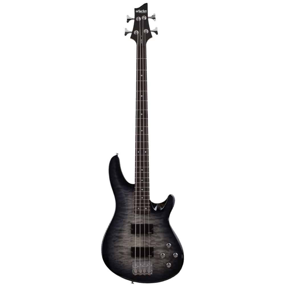 Schecter C 4 Plus Charcoal Burst 4 String Bass Guitar