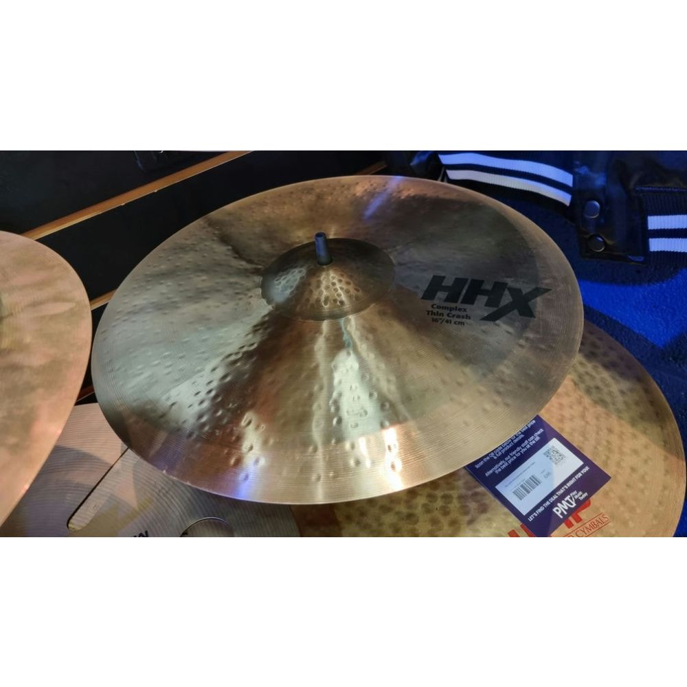 Sabian hhx complex on sale thin crash 16