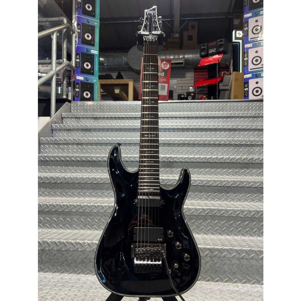 Pre-Owned Schecter Hellraiser C-7 FR S, Gloss Black | PMT Online