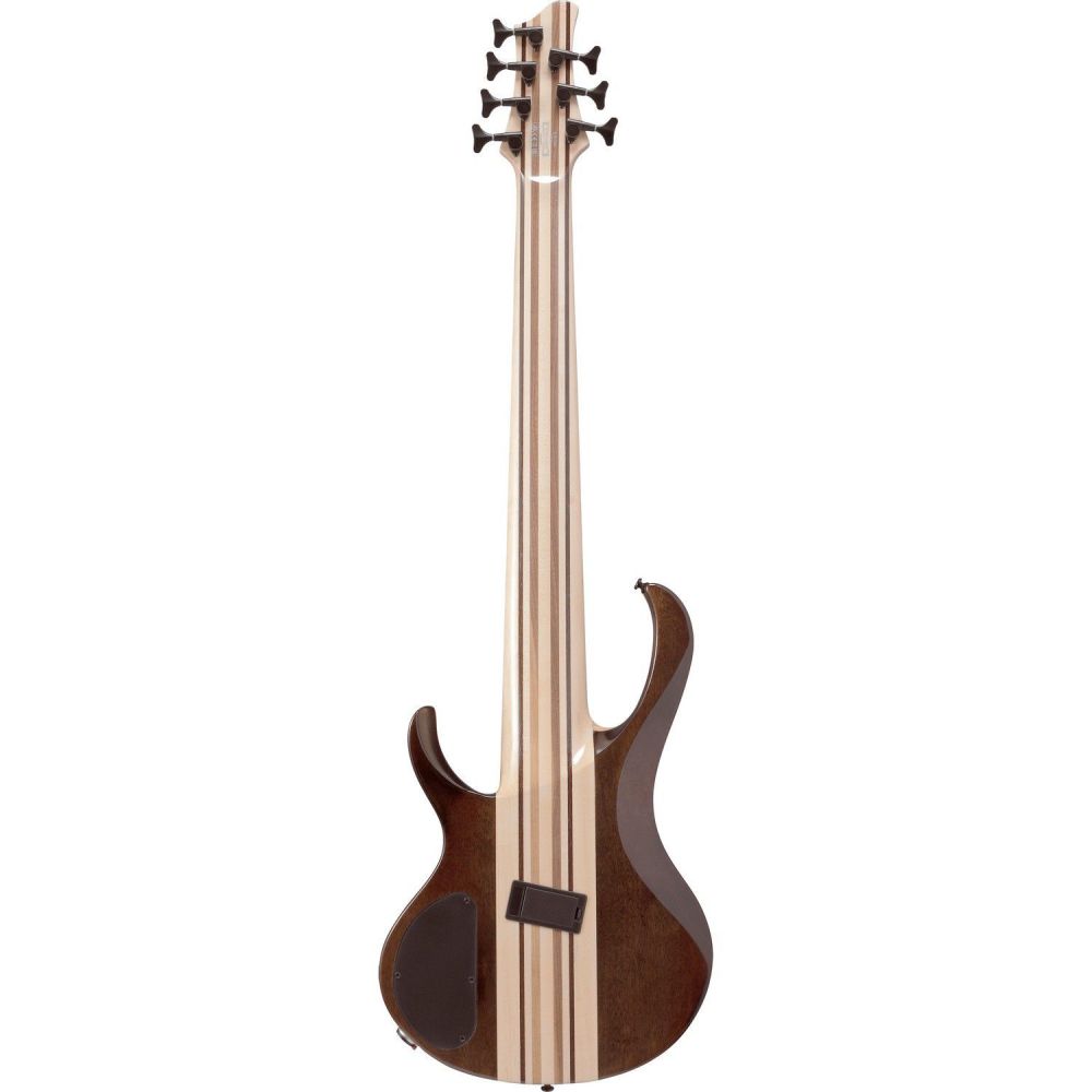 Ibanez Btb7ms nml Natural Mocha Low Gloss 7 String Bass Guitar