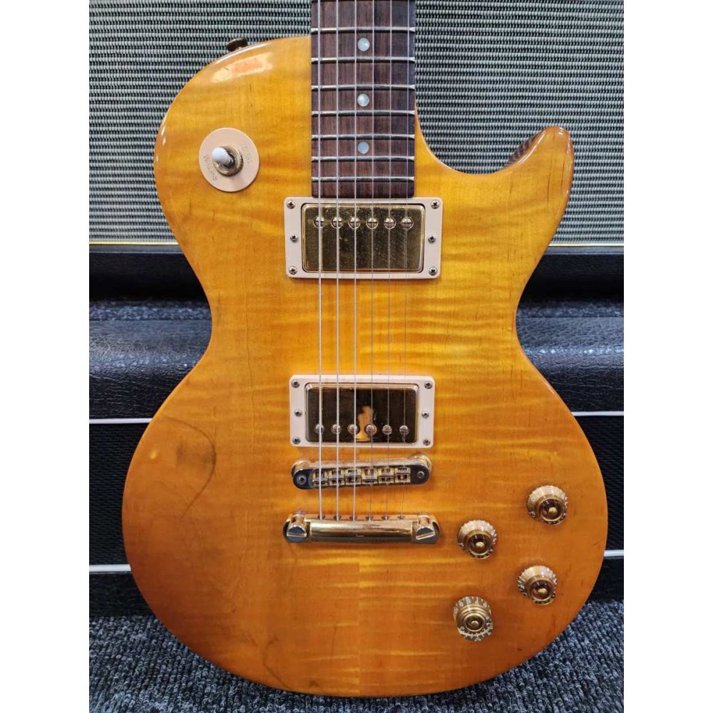 Pre-Owned Gibson Les Paul Junior Special Plus Trans Amber 2002