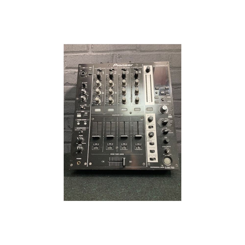 Pre-Owned Pioneer DJM-750 MK1 4-Channel Performance DJ Mixer | PMT