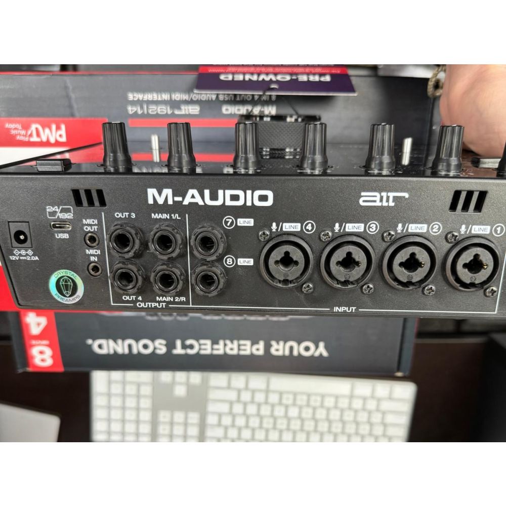 M-Audio AIR 192|8 - 2 in / 4 out USB Audio MIDI Interface