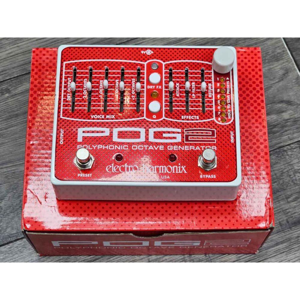 Pre-Owned EHX POG2 Polyphonic Octave Generator (040870)