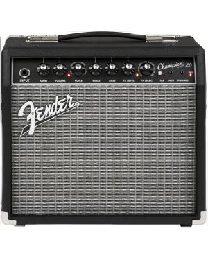 Fender guitar store and amp