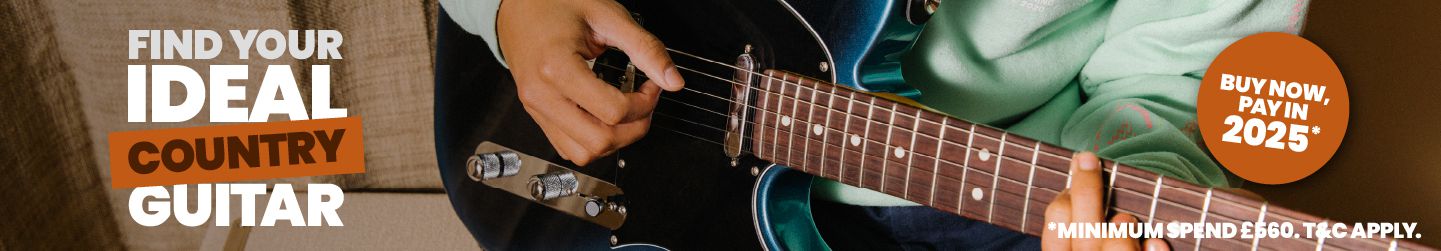 Country Guitar Category Banner