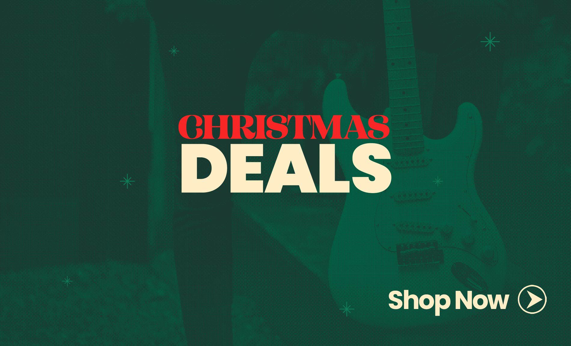 Special offers on Schecter guitars and more this christmas!