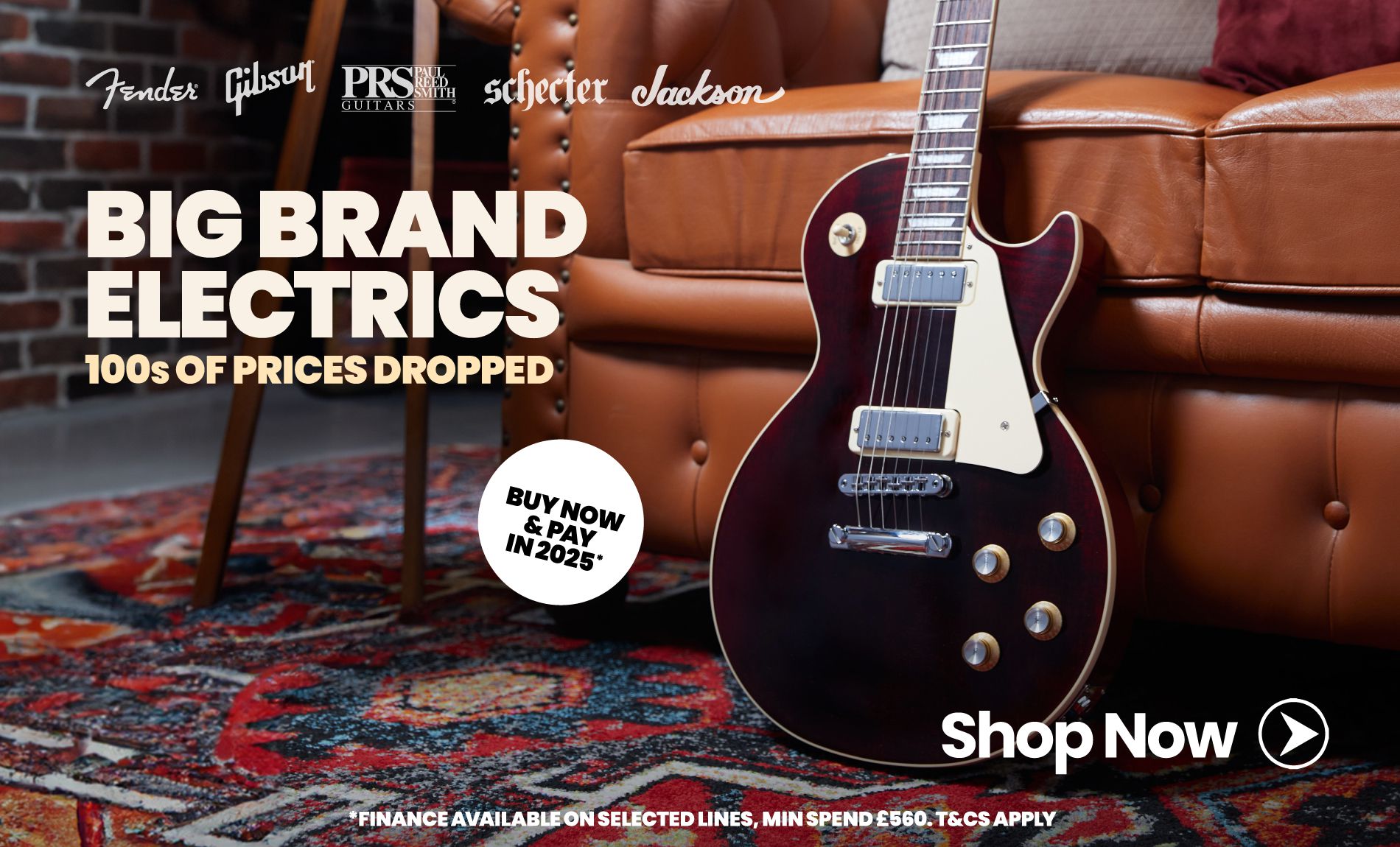 Big Brand Electric Guitars