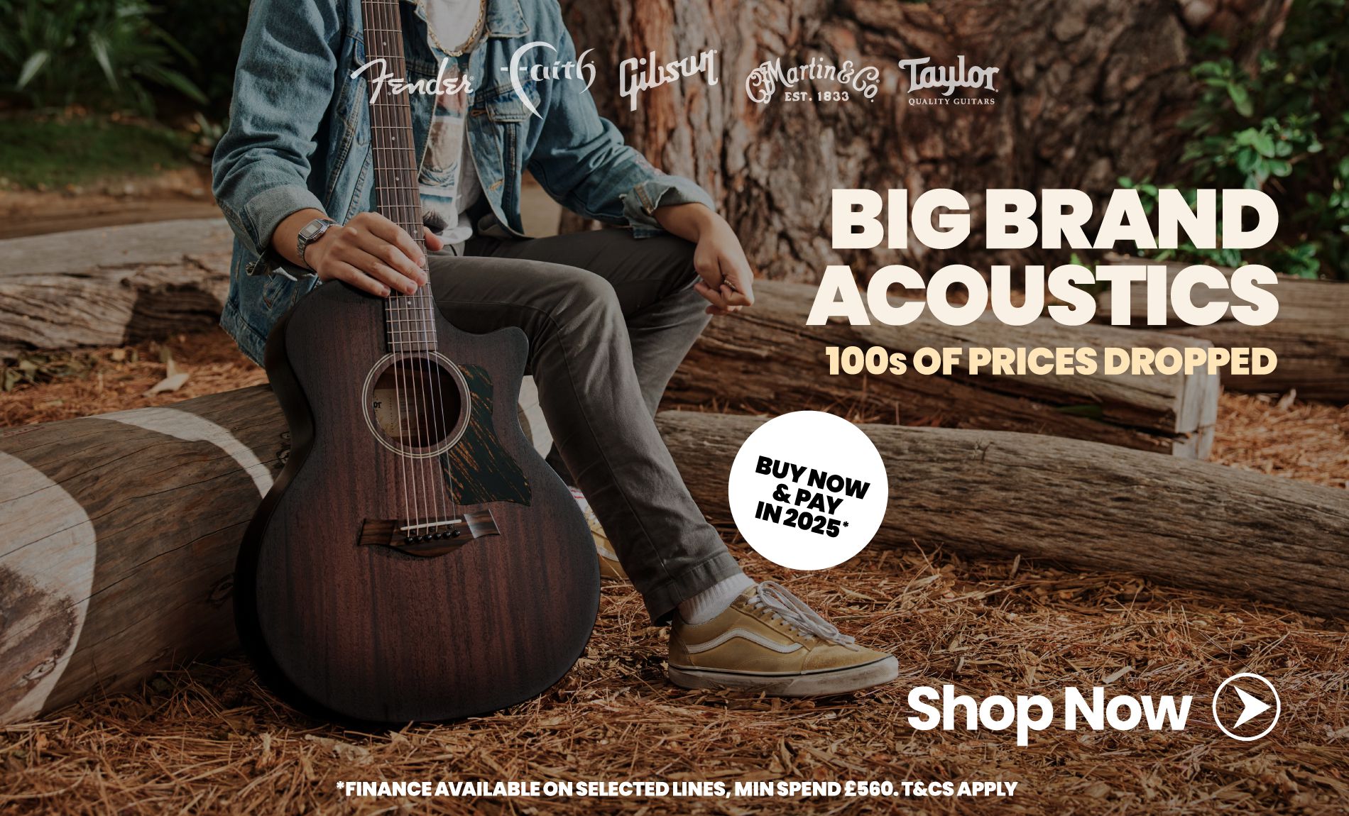 Big Brand Acoustic Guitars