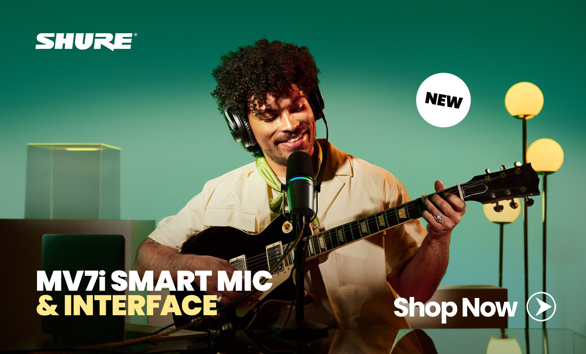 Shure MV7i Smart Mic & Interface