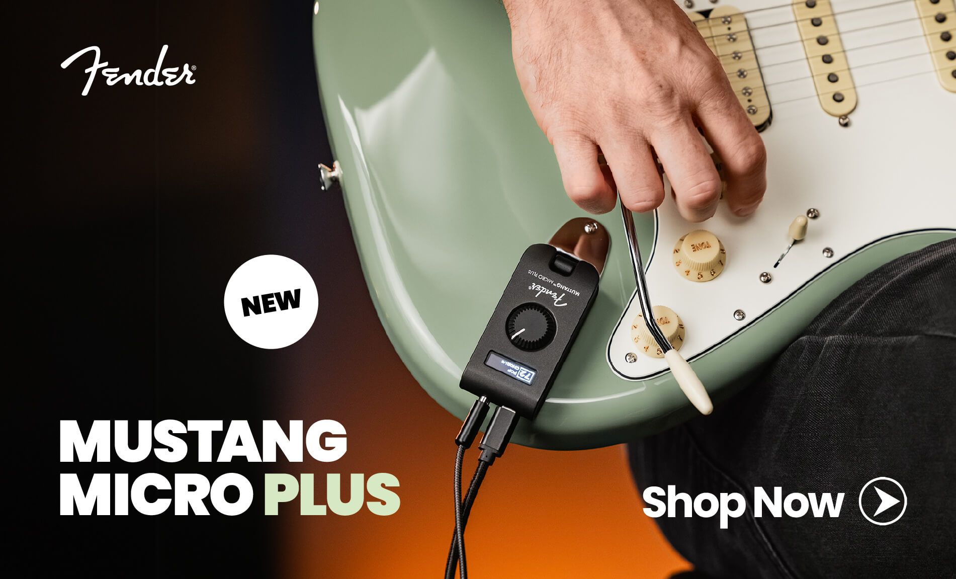 Fender Mustang Micro Plus Guitar Amplifier - available now!