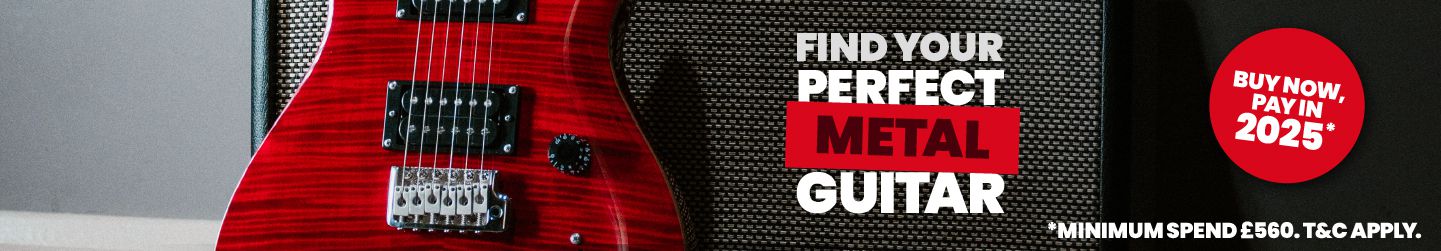 Metal Guitar Category Banner