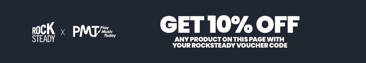 Rocksteady x PMT - Get 10% off an product on this page with your voucher code