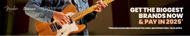 Big Brand Electric Guitars Category Banner